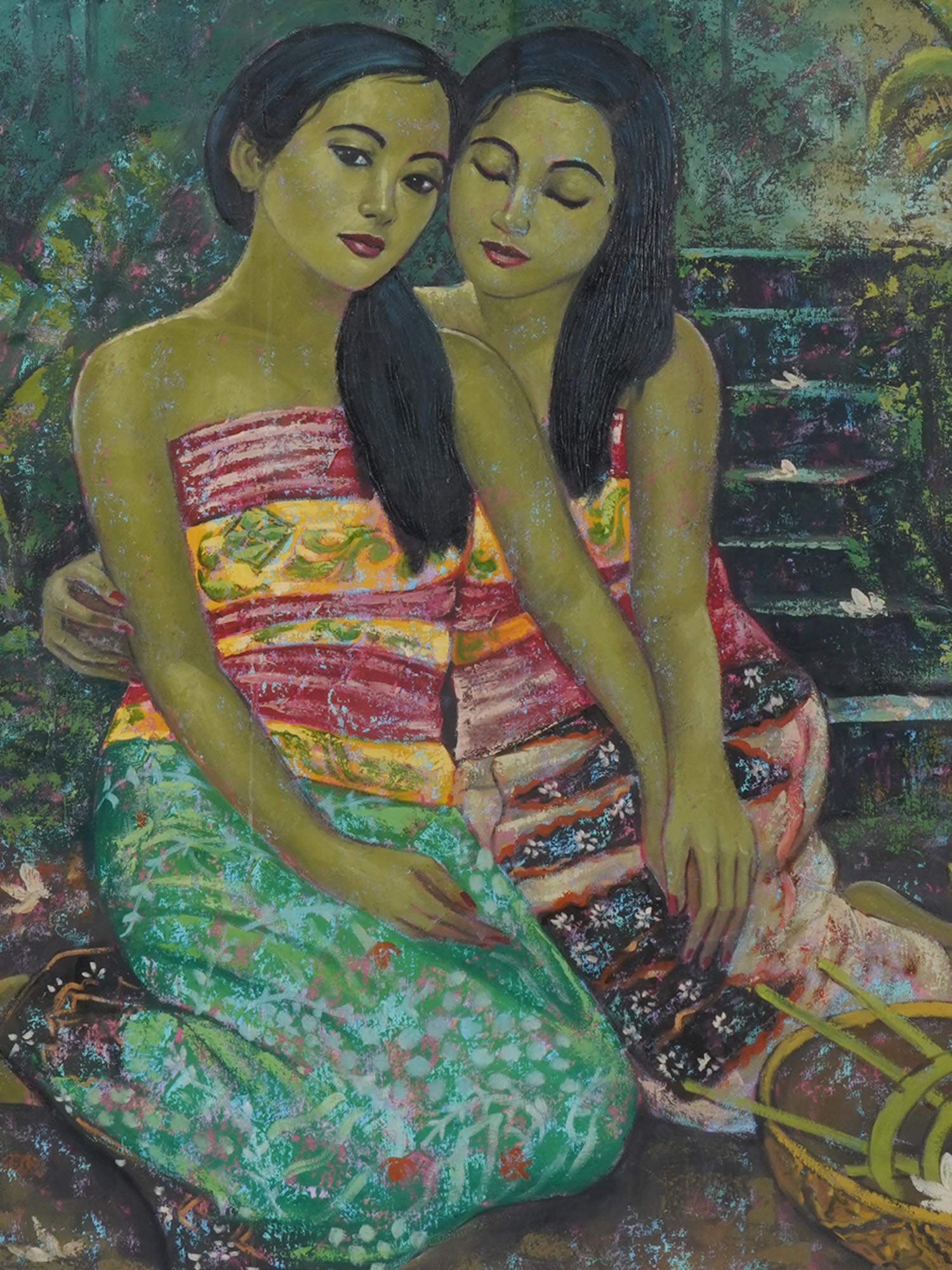 PORTRAIT OIL PAINTING OF FILIPINO WOMEN BY ESTIKA PIC-1